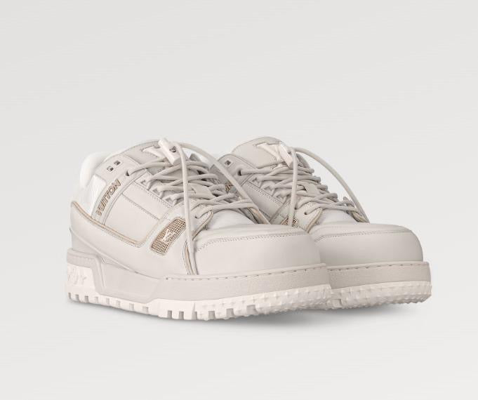 L V White Maxi Sneaker