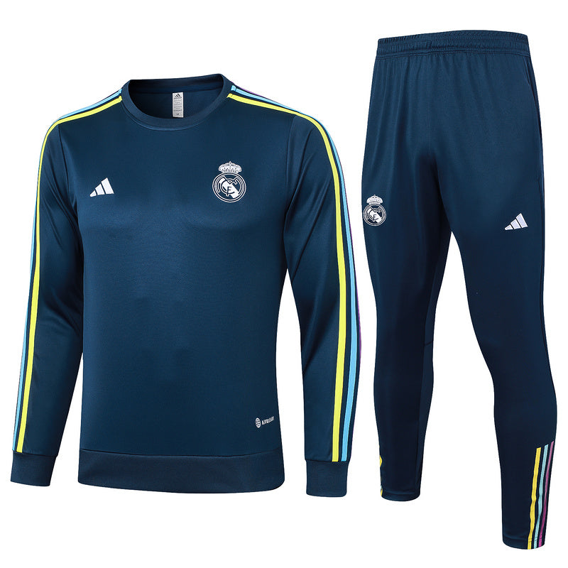 Real Madrid 23/24 Navy Tracksuit Set