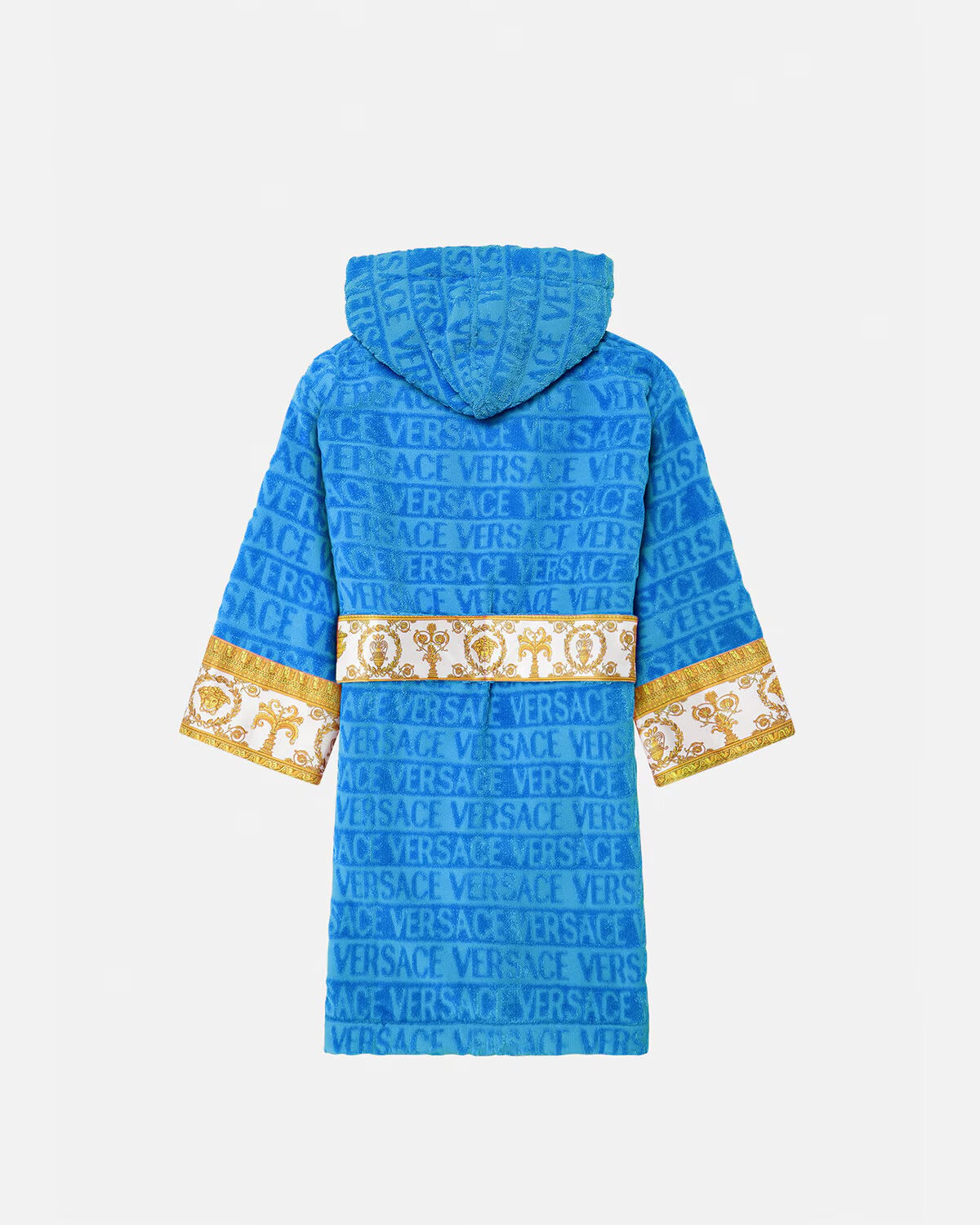 Versace Blue Unisex Gown