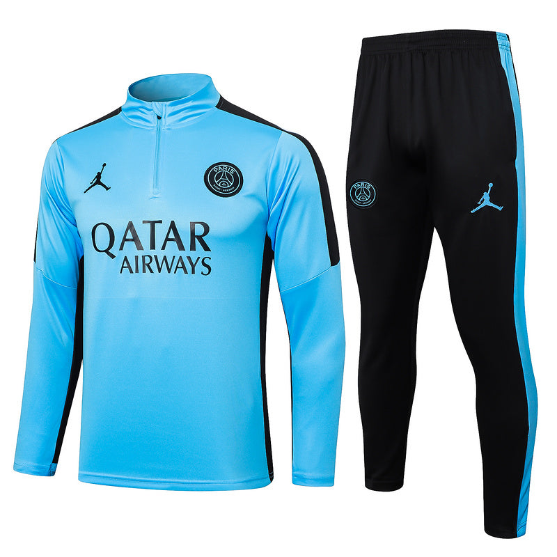 Paris Saint Germain 23/24 Blue & Black Tracksuit Set