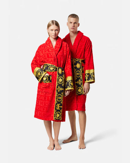 Versace Red Unisex Gown