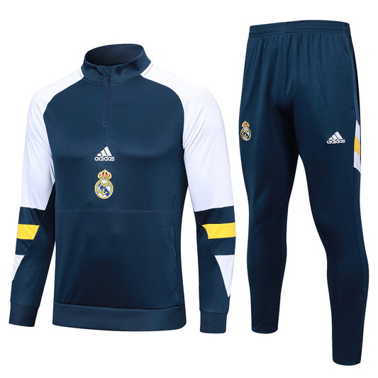 Real Madrid 23/24 Navy Tracksuit Set