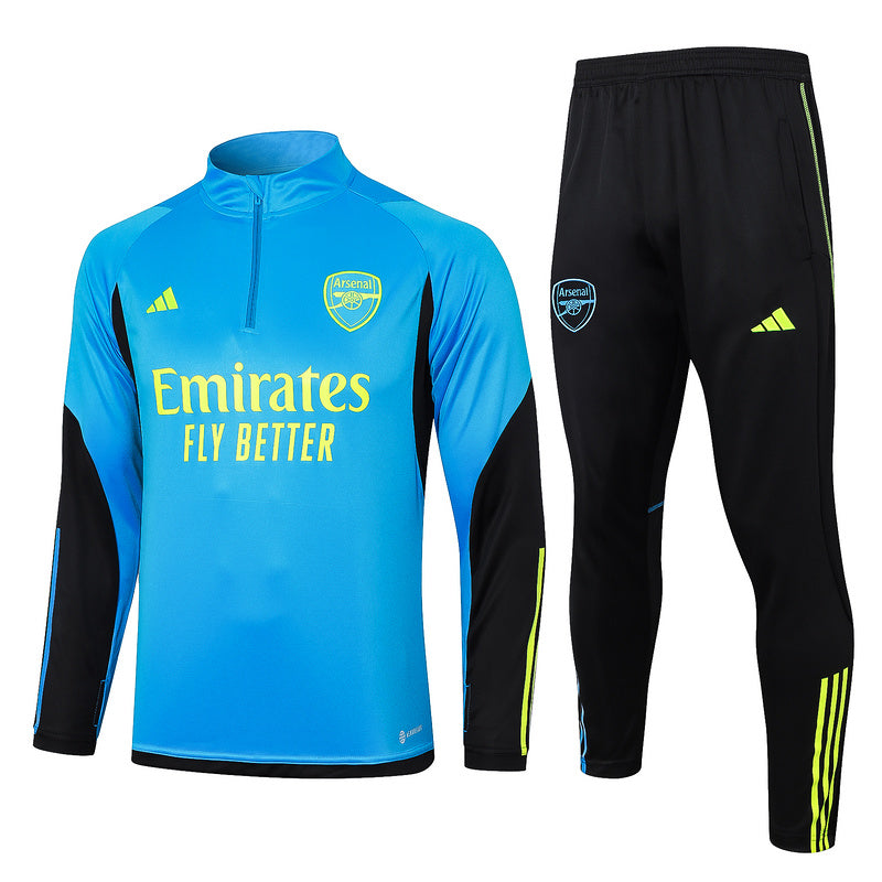 Arsenal 23/24 Blue Tracksuit Set