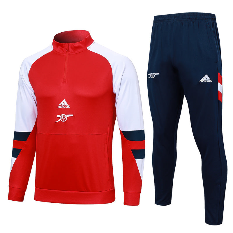 Arsenal 23/24 Red & Navy Tracksuit Set