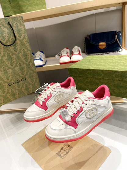 Gucci Off White & Pink Sneaker