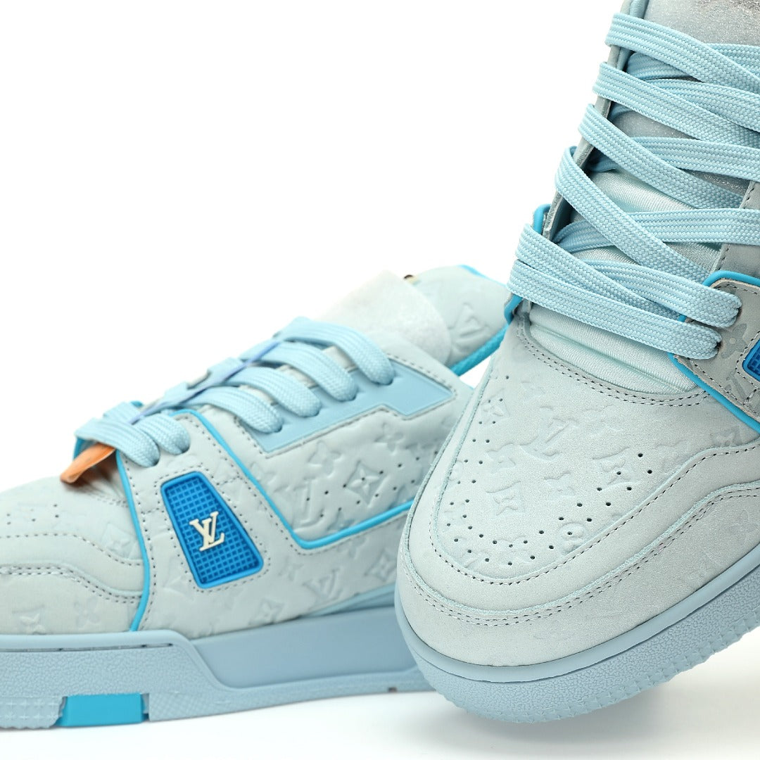 L V x Tyler The Creator Blue Sneaker