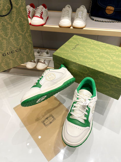 Gucci Off White & Green Sneaker