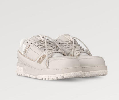 L V White Maxi Sneaker