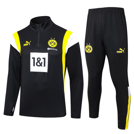 Borussia Dortmund 23/24 Black Tracksuit Set