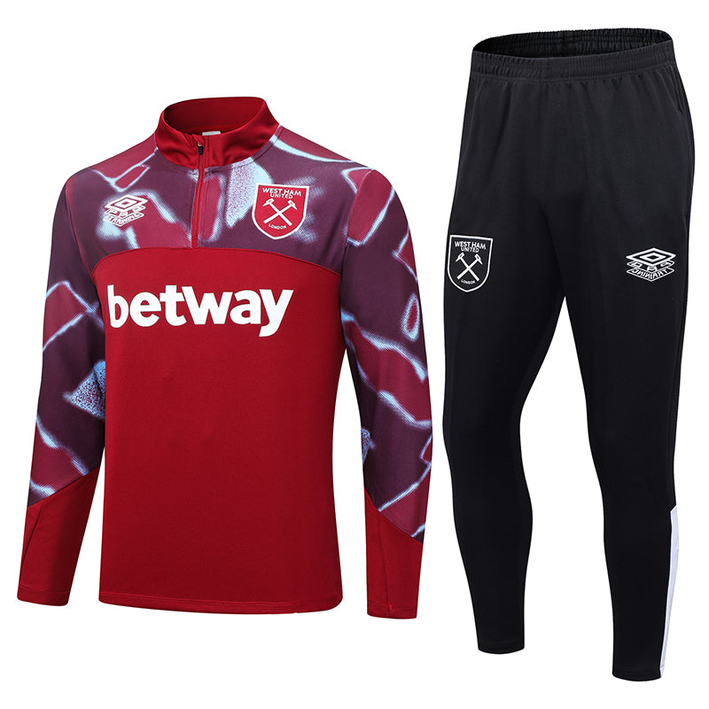 West Ham United Pre Match Tracksuit Set