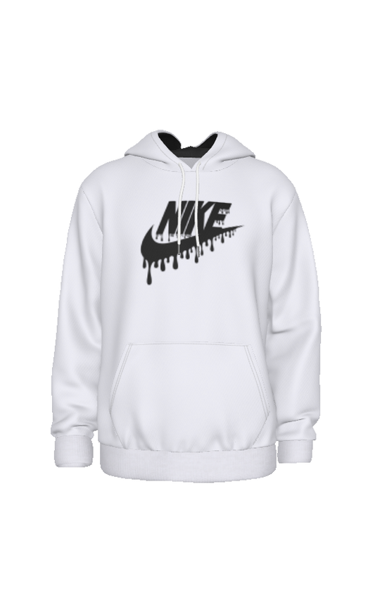 Nike Black Drip Logo Unisex Hoodie